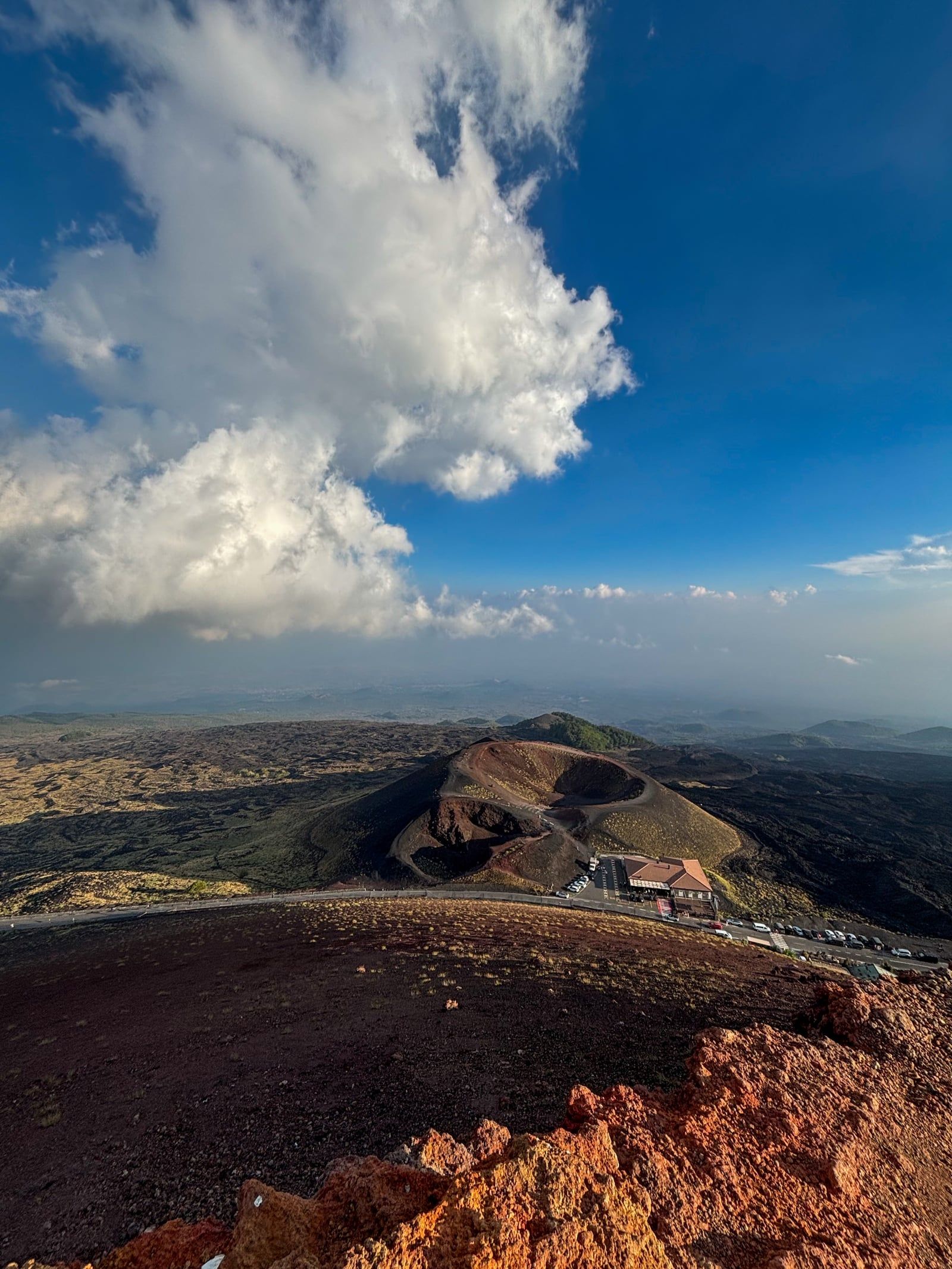 Mount Etna view