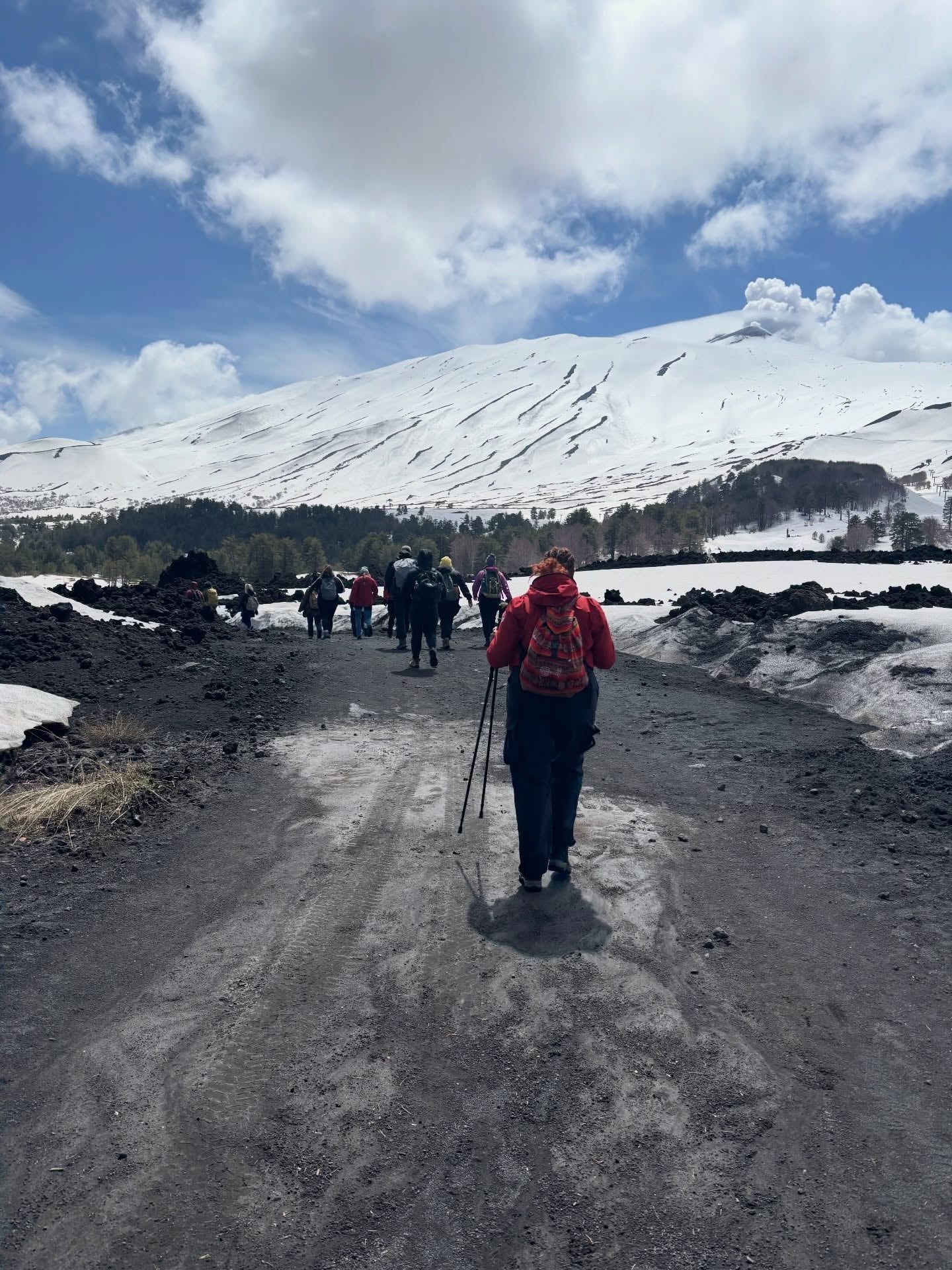 Mount Etna tour visitor photo